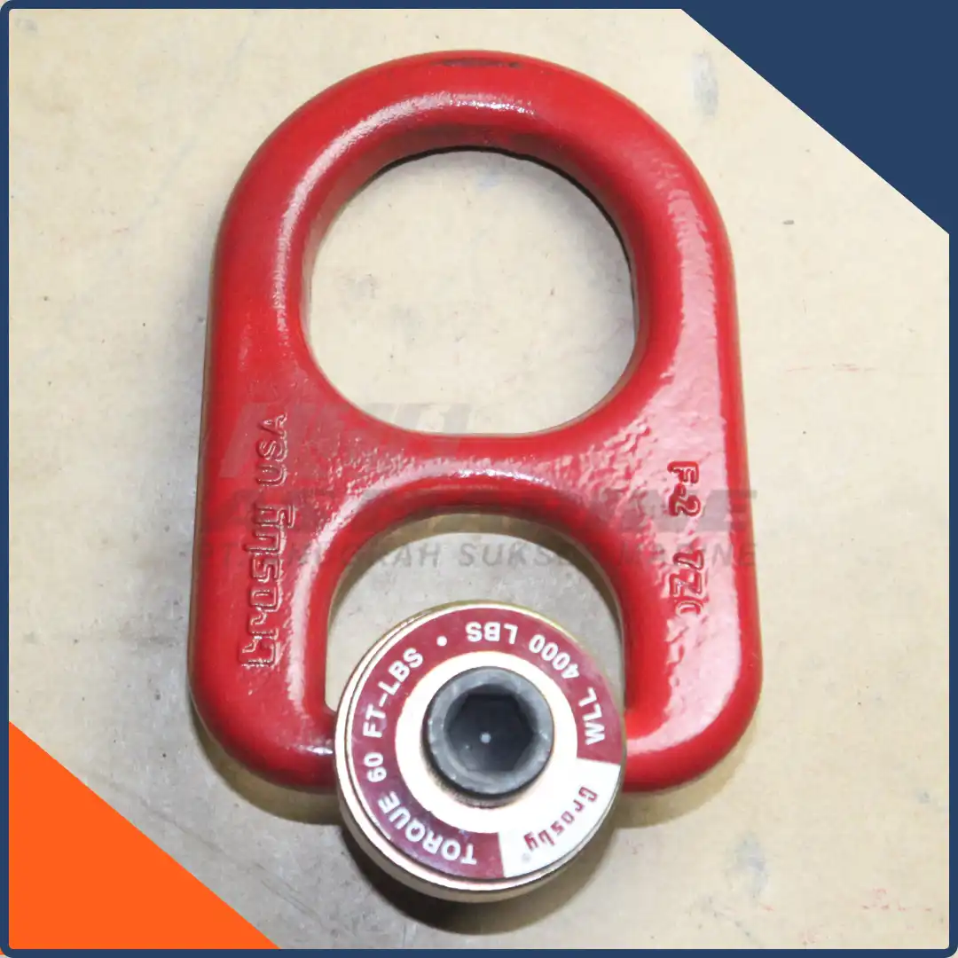 CROSBY USA UNC Heavy Lift Swivel Hoist Ring HR1000 5/8 – 11 x 3.00 Inch